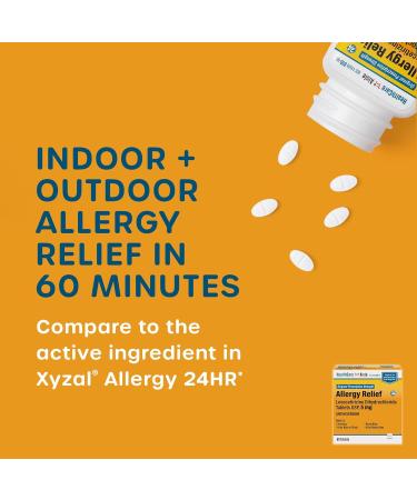 HealthCareAisle Allergy Bundle: Olopatadine Hydrochloride 0.2% Ophthalmic Solution & Levocetirizine Dihydrochloride 5mg Tablets - 2.5mL & 80 Tablets - Buy Online on GoSupps.com