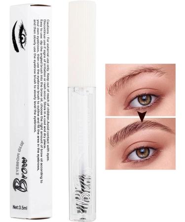 Clear Eyebrow Gel - Waterproof Brow Gel - Waterproof and Sweat-Proof Clear Eyebrow Glue Brows Styling Gel Beauty Salon Home Use Makeup - Buy Online on GoSupps.com
