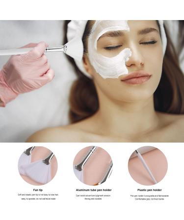 NITAIUN 10 Pcs Face Mask Brush Soft Facial Fan Brushes Face Mask Applicator Brush Cosmetic Brush DIY Makeup Tool for Mud Mask Cream Peel Sleeping Mask Makeup (10 Pieces) - Buy Online on GoSupps.com