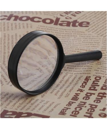 Lightweight Magnifying Glass 60Mm Diameter Handheld 5X High-Definition Portable Magnifying Glass for Reading Reading Newspapers Watch Repair/1Cps Lofty Ambition - Buy Online on GoSupps.com