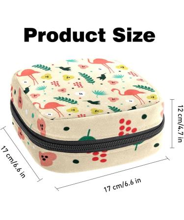 Flamingo Menstrual Cup & Sanitary Napkin Holder | Stylish & Compact Period Solutions for Women & Teenage Girls - Buy Online on GoSupps.com