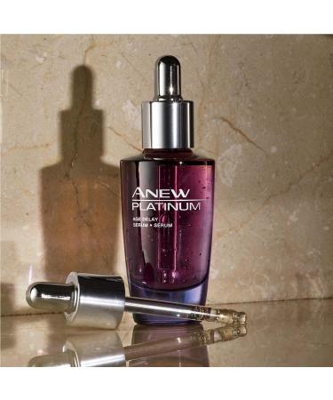 Buy Anew Platinum Age Delay Serum - Anti-Aging Serum with Niacinamide Peptides & Panthenol for Youthful Skin | International Shipping Available - Buy Online on GoSupps.com