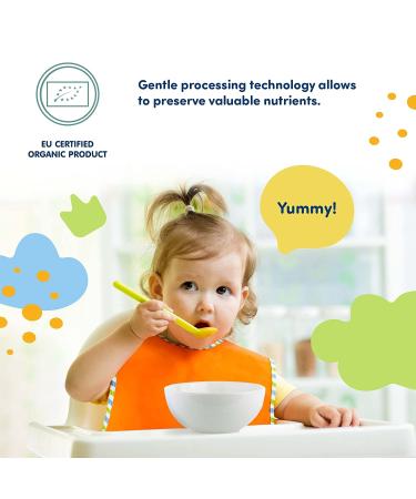 Fleur Alpine Organic Oatmeal Baby Cereal with Goat Milk - 100% Whole Grain Oats, No Sugar, Non-GMO - 2-Pack 14oz - Ideal for Babies 5+ Months - Modovik Shopping List Included - Buy Online on GoSupps.com