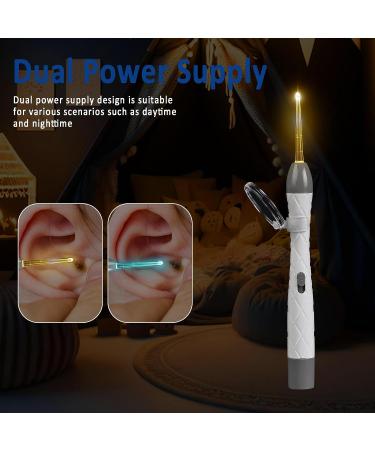 GRADENAIZE Ear Wax Removal Tool with LED Light Magnifier - Ear Cleaner Kit for Kids with Tweezers and Storage Box - 7PCS Earwax Removal Set (Green) - Buy Online on GoSupps.com