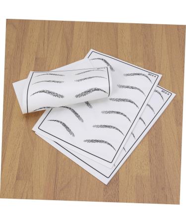 FOMIYES 2pcs Eye Brow Practice Skin Eyebrow Practice Skin Eyebrow Microblading Eyebrows - Buy Online on GoSupps.com
