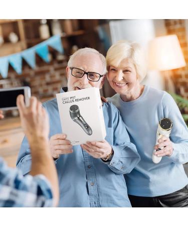 Rechargeable Electric Foot Callus Remover with 3 Roller Heads - For Smooth and Soft Feet - Foot Care Tool for Men and Women - Buy Online on GoSupps.com