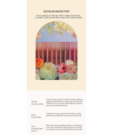 3CE Blur Water Tint (4.6g) - Bake Beige | Soft Lip Color with Blurry Finish - Buy Online on GoSupps.com