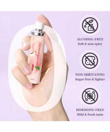 6PCS Oral Breath Spray Fruit Flavor Mouth Spray Breath Freshener Oral Care Portable Long Lasting Refreshing Mouth Spray Peach - Buy Online on GoSupps.com