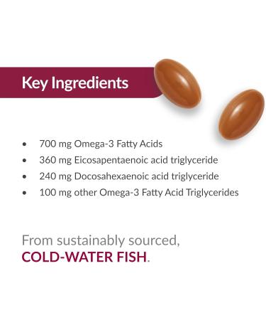 Bariatric Advantage Omega-3 300 - EPA & DHA Fish Oil Softgels - Concentrated Source of Fatty Acids from Sustainably Sourced Cold Water Fish - Lemon Lime - 270 Count - Buy Online on GoSupps.com