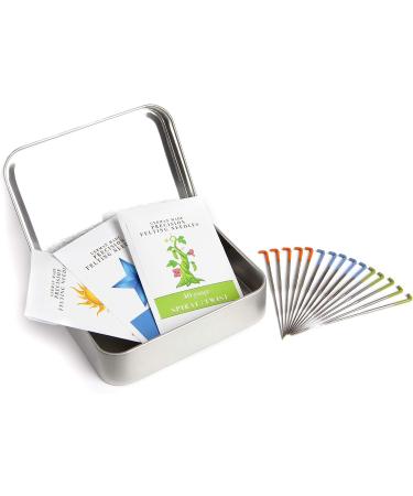 German Made Precision Felting Needles Set | High Carbon Steel, Color Coded Gauges 36, 38, 40 | Essential Tools for Wool Felting | Metal Sharps Container Included - Buy Online on GoSupps.com