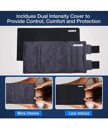Arris Large Knee Ice Bag | Reusable Hot & Cold Therapy Gel Pad for Pain Relief & Injury Recovery - Buy Online on GoSupps.com