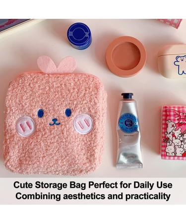 FHDUSRYO Women s Cute Binding Storage Pocket for Menstrual Cups & Tampons | Portable Zippered Period Bag with Cartoon Design - Buy Online on GoSupps.com