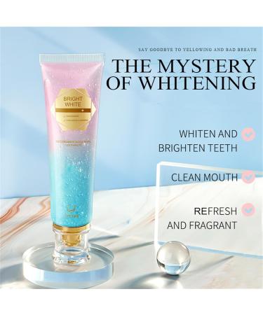 homomdy Nicotinamide Whitening Toothpaste Niacinamide Toothpaste Natural Bright White Formula Deep Cleaning Removes Tooth Stains Safer for Enamel Long Lasting Fresh Breath 1pcs - Buy Online on GoSupps.com