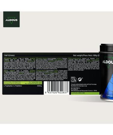 Pure L-Tryptophan 525mg | Tryptophan for Good Sleep | 300 Tablets for 10 Months | Maximum Resting Dose | Promotes Deep Sleep - Buy Online on GoSupps.com