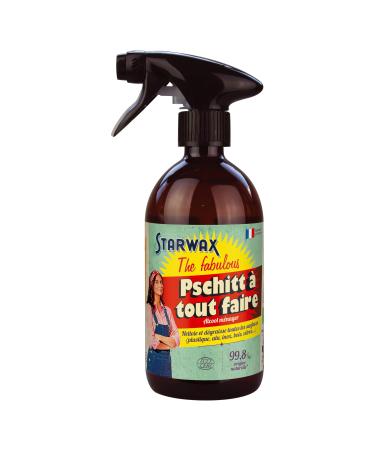 STARWAX THE FABULOUS - Cleaner for all surfaces - Cleans, degreases and shines - Jasmine fragrance - 99.8% natural ingredients - Ecocert certified - Made in France - 1l