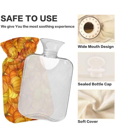 Autumn Funny Fresh Pumpkin Heat Bottle - 1L for Pain Relief & Therapy | Water Bag for Heat & Cold Relief - Buy Online on GoSupps.com