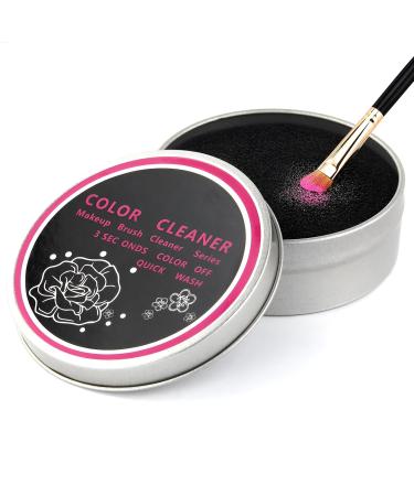Color Removal Sponge for Dry Makeup Brush - Quick Waterless Cleaner | Compact Travel Size - Effortlessly Removes Makeup Shadow - Buy Online on GoSupps.com