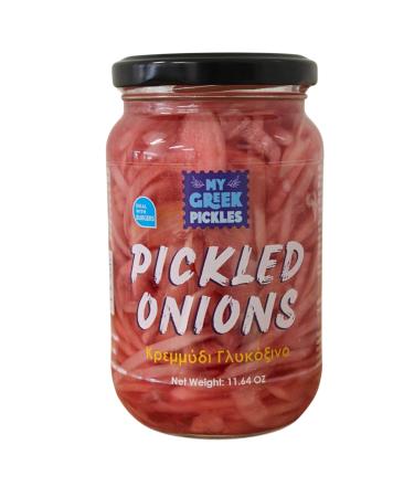My Greek Pickles Pickled Onions, Pack of 2 x 330g (Total: 660g)