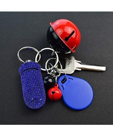 Portable Keychain Medicine Case | Waterproof Rhinestone Mini Pill Organizer for Travel - Buy Online on GoSupps.com