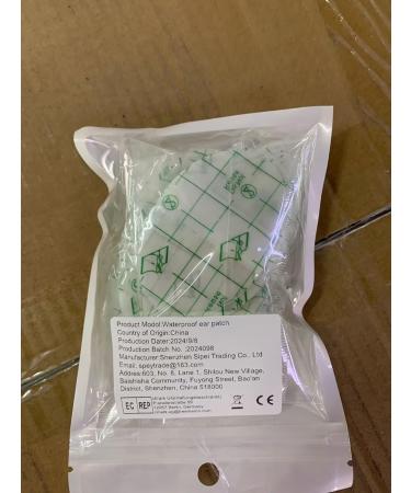 80 Pack Waterproof Ear Covers for Kids | Disposable Transparent Ear Stickers & Shoe Protectors for Bathing & Water Sports - Buy Online on GoSupps.com