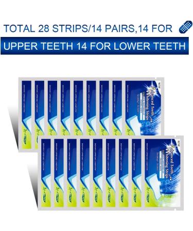Bandes de blanchiment des dents bandes blanches naturelles kit de blanchiment dentaire pour l' limination des taches de dents 28 pi ces kit de traitement de 2 semaines - Buy Online on GoSupps.com