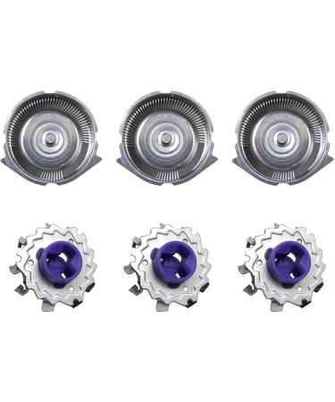 Buy HQ8 Replacement Shaver Heads for Philips Norelco - Compatible with AT811 AT814 AT815 AT830 AT875 AT880 PT720 PT724 PT730 HQ6090 7800XL HQ8160 8890XL HQ9160 | International Shipping Available - Buy Online on GoSupps.com