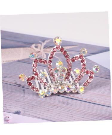 Angoily Crown Hair Comb Hair Accessories Toddler Crowns and Tiaras Girls Tiara Rhinestone for Girls Diamond Headpiece Crystal Headpiece Tiara for Girls Hairpin Child Rhinestones Headgear - Buy Online on GoSupps.com