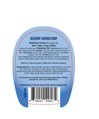 Fruit Smoothie Cereal Syrup Pack - Sweeten Your Breakfast with Tasty Flavors! Perfect for Kids and Adults - Buy Online on GoSupps.com