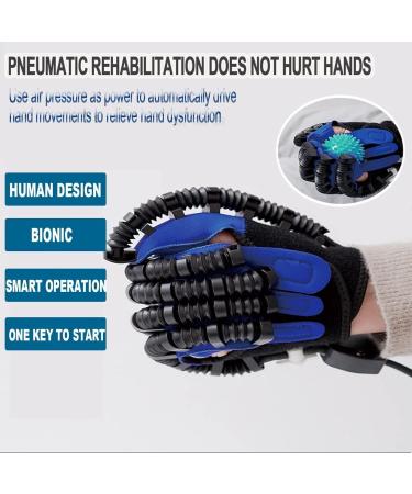 Rehabilitation Robot Gloves Protector Exoskeleton Manual Training with Single Finger Training and Mirror Mode Left-XXL - Buy Online on GoSupps.com