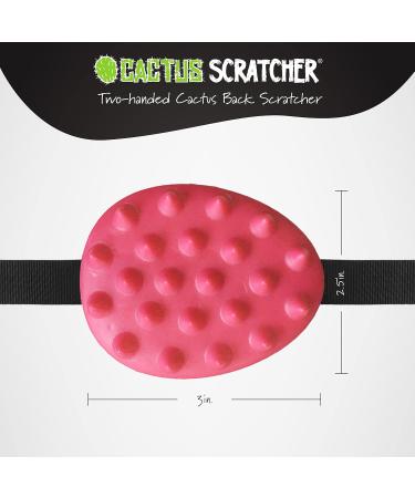 Travel-Sized Cactus Back Scratchers | Mini Back Scratchers with Aggressive & Soft Spikes - Perfect Post-Op Gift - Buy Online on GoSupps.com