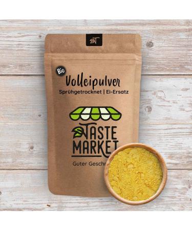 Buy 100g Organic Whole Egg Powder | Perfect for Scrambled Eggs & Baking | Egg Substitute | Spray Dried | Taste Market - Buy Online on GoSupps.com