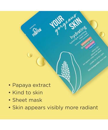 Dr. PAWPAW Glowing Beauty Sheet Mask Gift Set | Hydrating & Soothing Masks for All Skin Types with Papayaluronic  - Buy Online on GoSupps.com