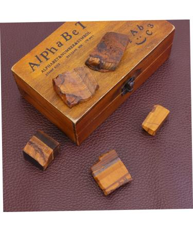 LALAFINA 5pcs African Decor Gemstone Rocks Irregular Material Natural Tiger's Eye Decorate Mineral Jewelry As Shown Size 1 - Buy Online on GoSupps.com