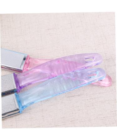 Housoutil Empty Car Diffuser Bottles Remover Exfoliating Scrub 2 Pcs Remover Dead Skin Remover Double-Sided Remover Foot Scrub Foot Remover Bunny Ear Pearl Clip 1 count (Pack of 1) - Buy Online on GoSupps.com