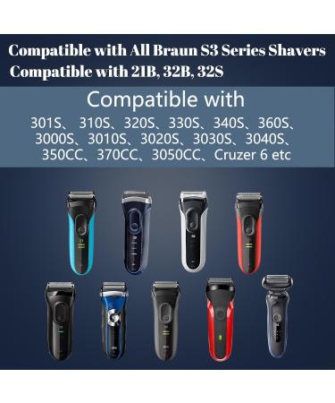 Pimoys Razor Replacement Head - Fits All Braun Series 3 Razors (3010s 3040s 310s 300s) - International Shipping Available - Buy Online on GoSupps.com
