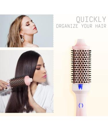 K&K Thermob rsten Keratin Protect Hot Hairbrush | Ion Smooth Volume Comb | Dual Tension 45mm Styling Tool - International Shipping Available - Buy Online on GoSupps.com