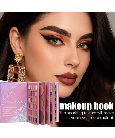  G n rique Face Palette - Long Lasting Matte & Glittering Fused Blusher | Multi-Function Beauty Kit with Blusher Lipstick & Eyeshadow - for Women & F - Buy Online on GoSupps.com