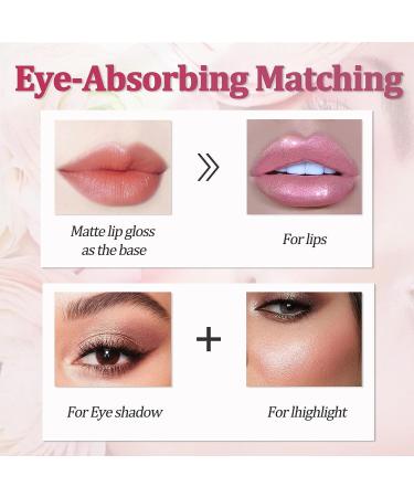 Rosarden Glitter Liquid Lipstick - Diamond Shimmer Metallic, Waterproof, Long Lasting, Moisturizing Lip Gloss for Face and Eyes - Popular Color Gloss Lipstick Cosmetics for Women - Buy Online on GoSupps.com