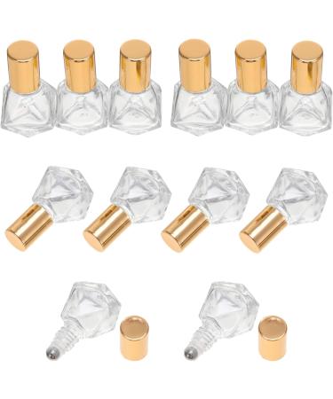 Beavorty 12-Pack Glass Roller Bottles for Essential Oils & Makeup Remover - Travel-Friendly Durable and Stylish - Buy Online on GoSupps.com