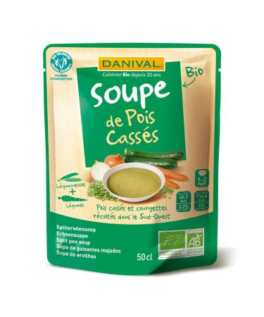Danival - Organic split pea soups - 50 cl