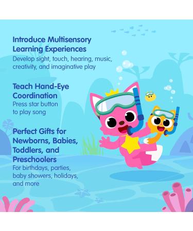 Pinkfong Singing Plush Toy 11 - Interactive Musical Baby Toy for Toddlers - Stuffed Animal Gift for Boys & Girls - Buy Online on GoSupps.com