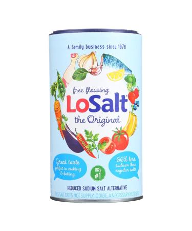 Reduced Sodium Regular Salt 12.35 Ounces (Case of 6)6