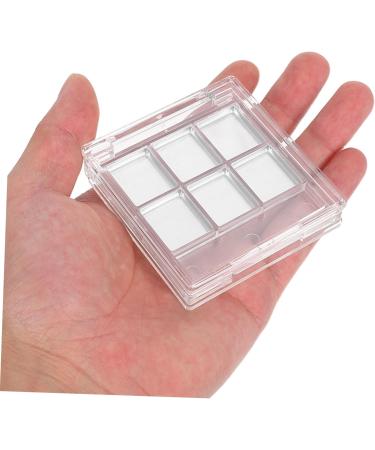 Healeved 3ensembles Palette de Fards Paupi res Vide Transparente avec Rangement pour Pinceaux et Compartiments pour Tester les Couleurs de Maquillage - Buy Online on GoSupps.com