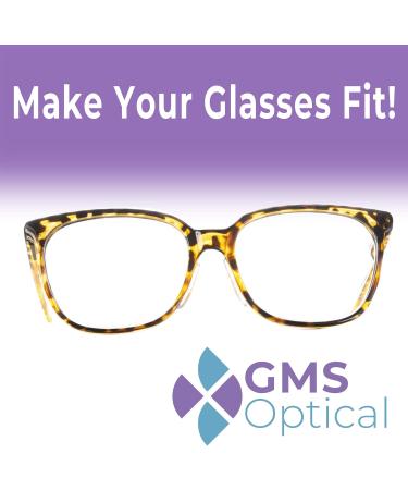 GMS Optical Soft Silicone Adhesive Nose Pads for Glasses Sunglasses and Eye Wear - 1.8mm x 18mm (Clear 5 Pair) - Buy Online on GoSupps.com