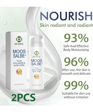  HONGECB Foaming Ointment PLUS - Anti-wrinkle face cream - Highly effective immediate effect - Foaming cream with anti-aging effect - Moisturizing cream for day and night - Vegan natural cosmetic - Buy Online on GoSupps.com