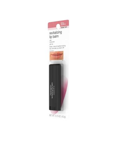 Neutrogena Revitalizing Tinted Lip Balm SPF 20 - Moisturizing Sheer Tint in Petal Glow 40 for Soft Protected Lips | International Shipping Available - Buy Online on GoSupps.com
