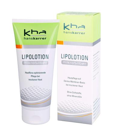 Buy Hanskarrer Lipolotion Microsilver 200ml - Nourishing Lotion for All Skin Types | International Shipping Available - Buy Online on GoSupps.com