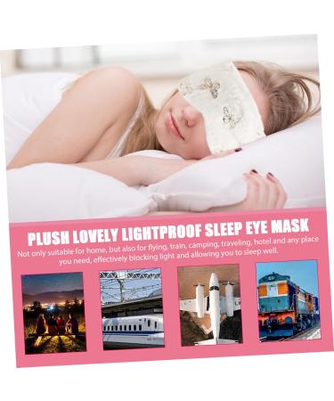 Buy Housoutil Washable Eye Mask 2pcs - Double Sided Sleep Mask for Travel - Lightweight Plush Eye Cover - Buy Online on GoSupps.com