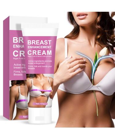 Breast Enhancement Cream 100g Natural Breast Enlargement Firming and Lifting Cream Fast Growth Plumps & Lifts your Boobs & Improves Sagging Breasts