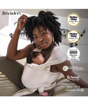 Freerider Co. Elderberry Baby Sling | Ergonomic Stretchy Wrap Carrier | Premium Tencel Fabric - Buy Online on GoSupps.com